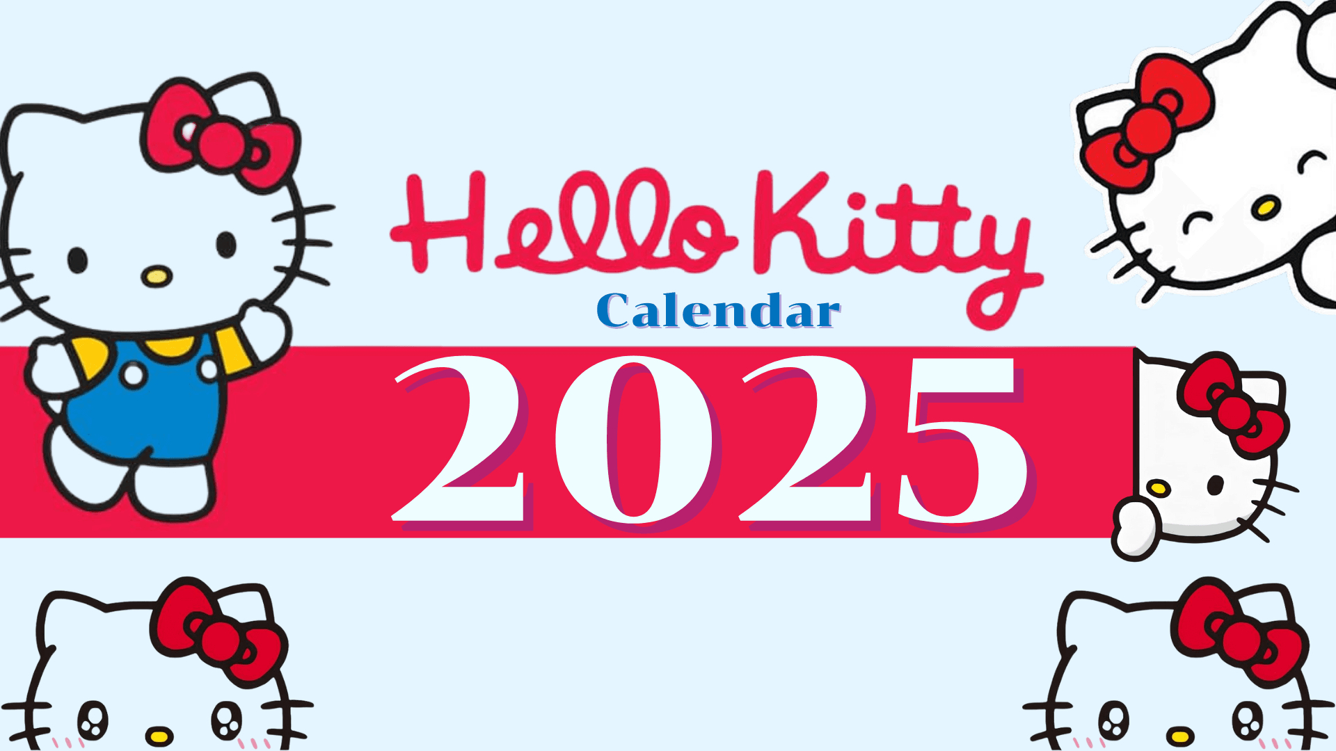 2025 - Calendar - Hello Kitty - Template -Kjc.creativedesigns | Calendar 2025