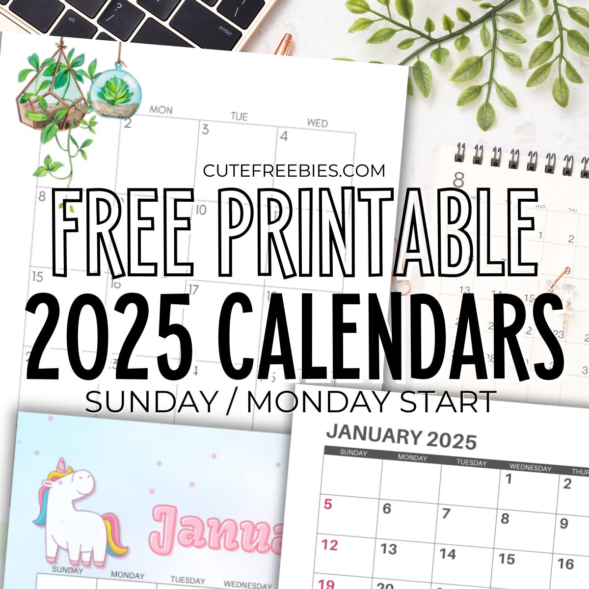 Download 2025 Printable Calendar Templates And 2025 Planners | 2025 Calendar Months Printable