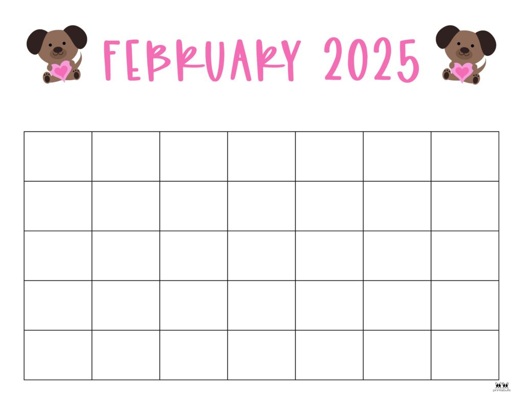 February 2025 Calendars - 107 Free Printables | Printabulls | Calendar 2025