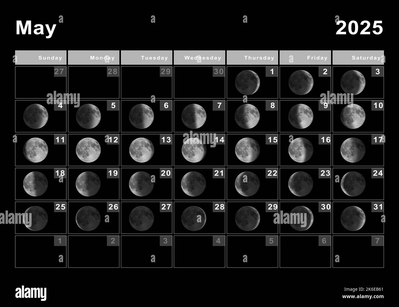 Lunar Calendar 2025 Hi-Res Stock Photography And Images - Alamy | Calendar 2025