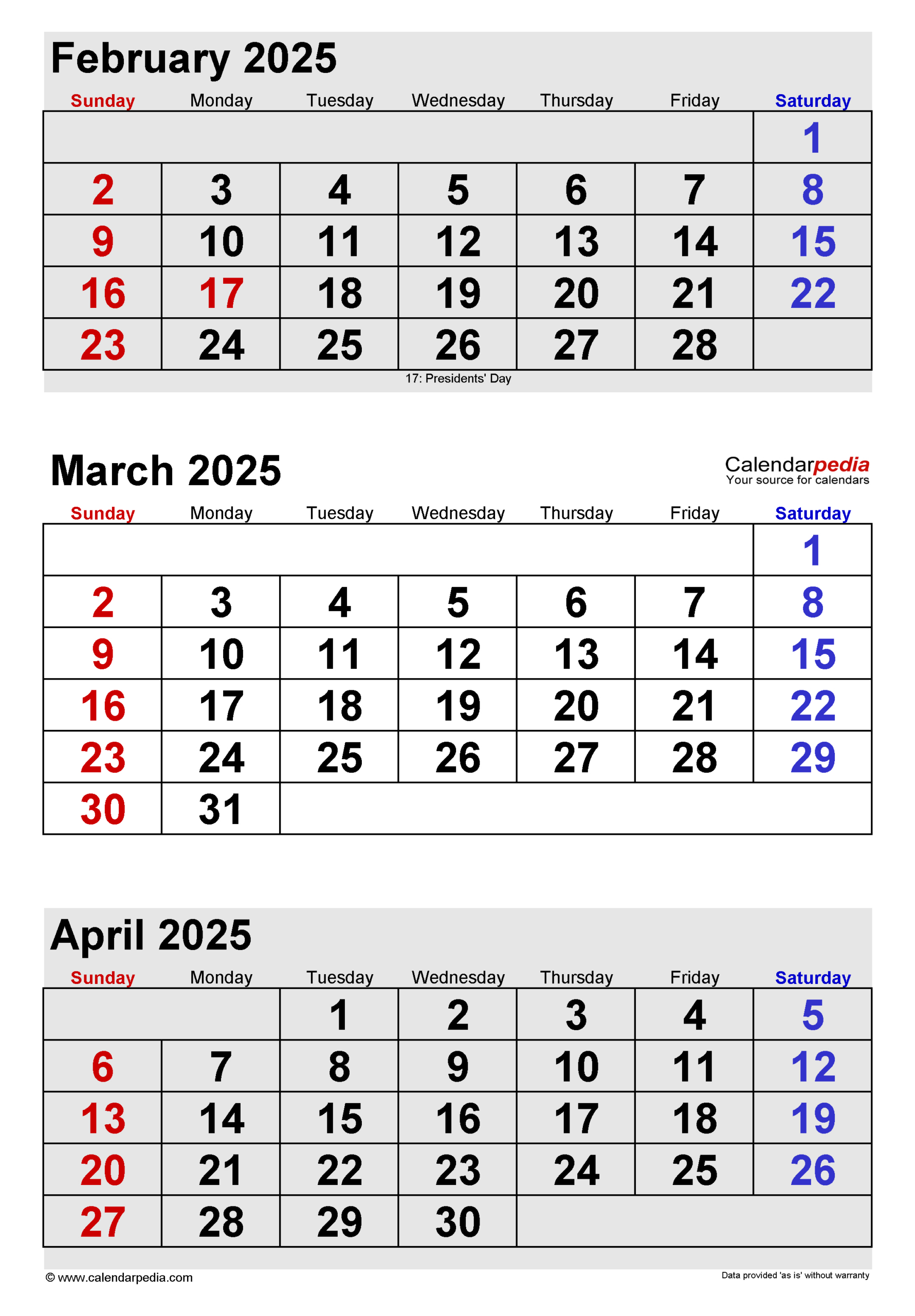 March 2025 Calendar | Templates For Word, Excel And Pdf | Calendar 2025