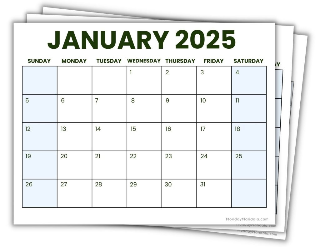 Printable Calendars For 2024 &amp;amp; 2025 (Free Pdfs) | Calendar 2025