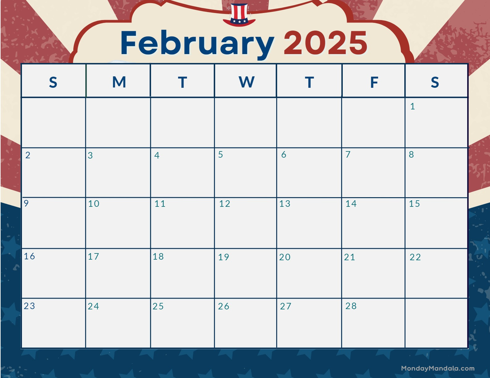 February 2025 | Calendar 2025