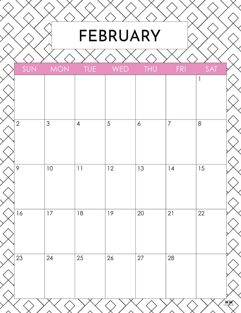 February 2025 Calendars - 107 Free Printables | Printabulls | Calendar 2025