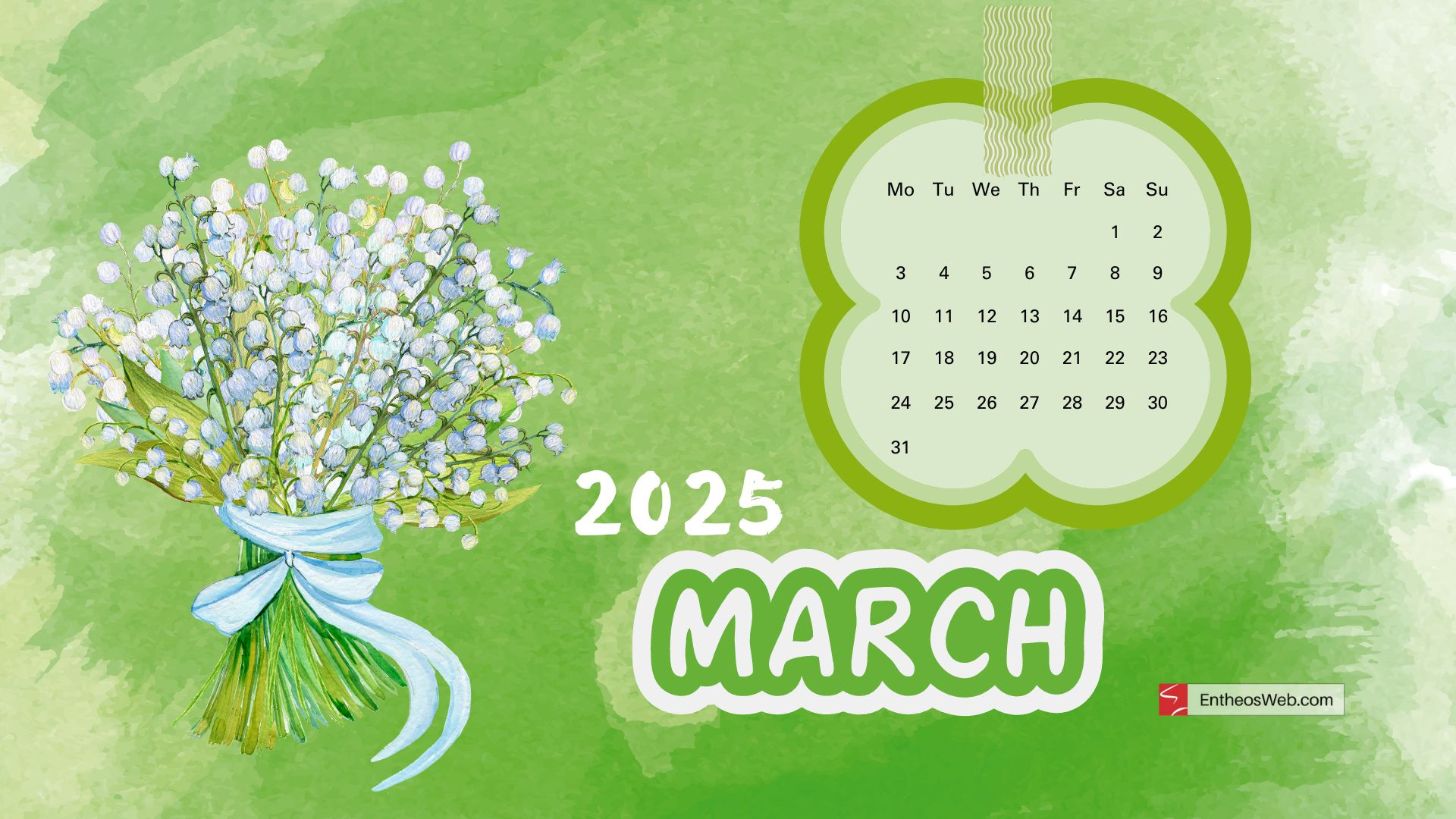 Free March 2025 Desktop Wallpaper Calendars | Entheosweb | March 2025 Calendar Desktop Wallpaper