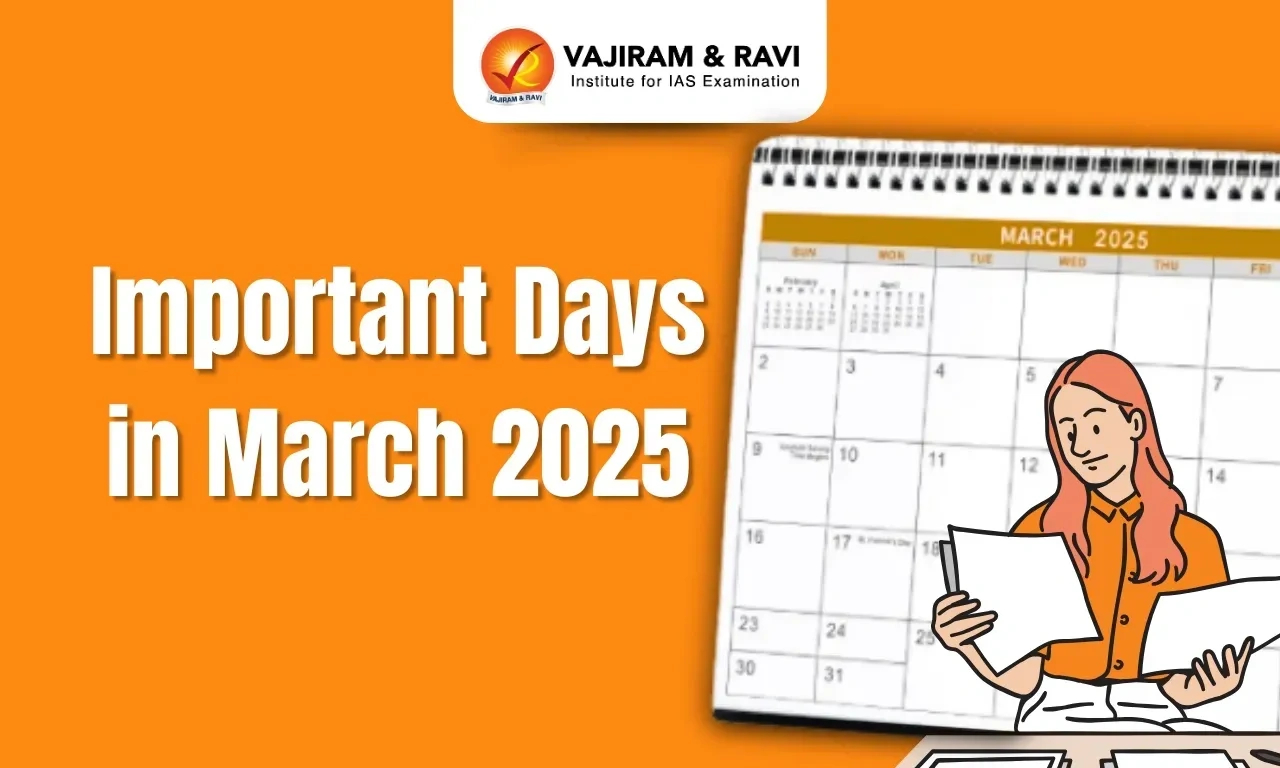 Important Days In March 2025 | Calendar 2025