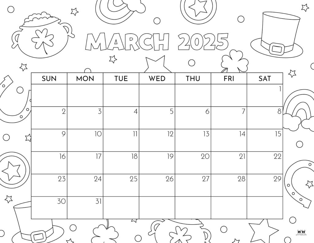 March 2025 Calendars - 107 Free Printables | Printabulls | Calendar 2025