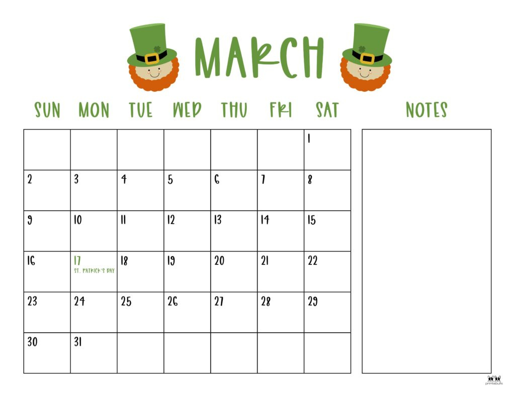 March 2025 Calendars - 107 Free Printables | Printabulls | Free March Calendar Printable 2025