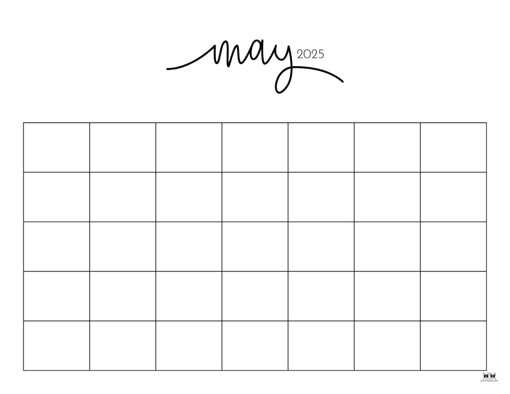 May 2025 Calendars - 107 Free Printables | Printabulls | Calendar 2025